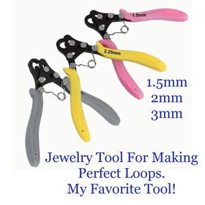 Jewelry Tool For Making Perfect Loops.  My Favorite Tool!  Colors Vary!